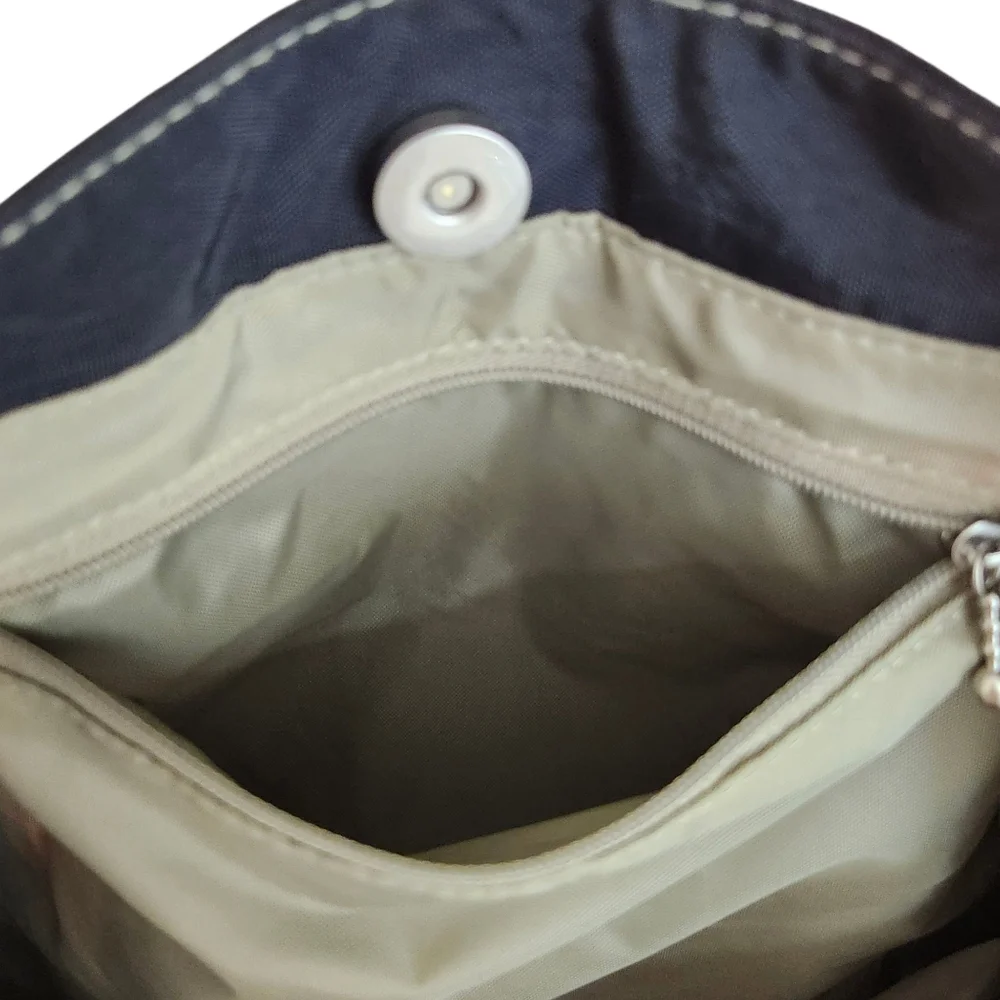 Baggallini Black Shoulder Bag Purse NWOT - Picture 15 of 16